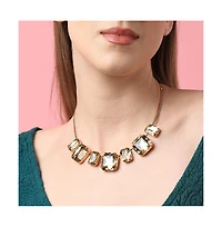 Sohi Gold-Plated Stone Jewellery Set