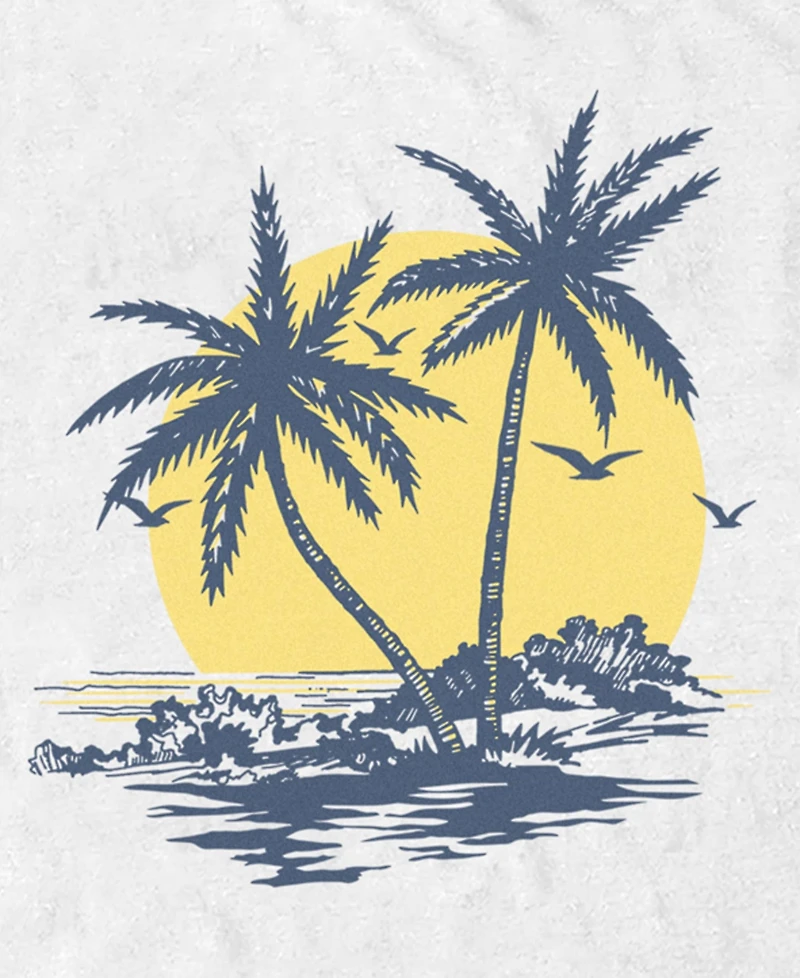 Fifth Sun Men's Palms Short Sleeve T-Shirt
