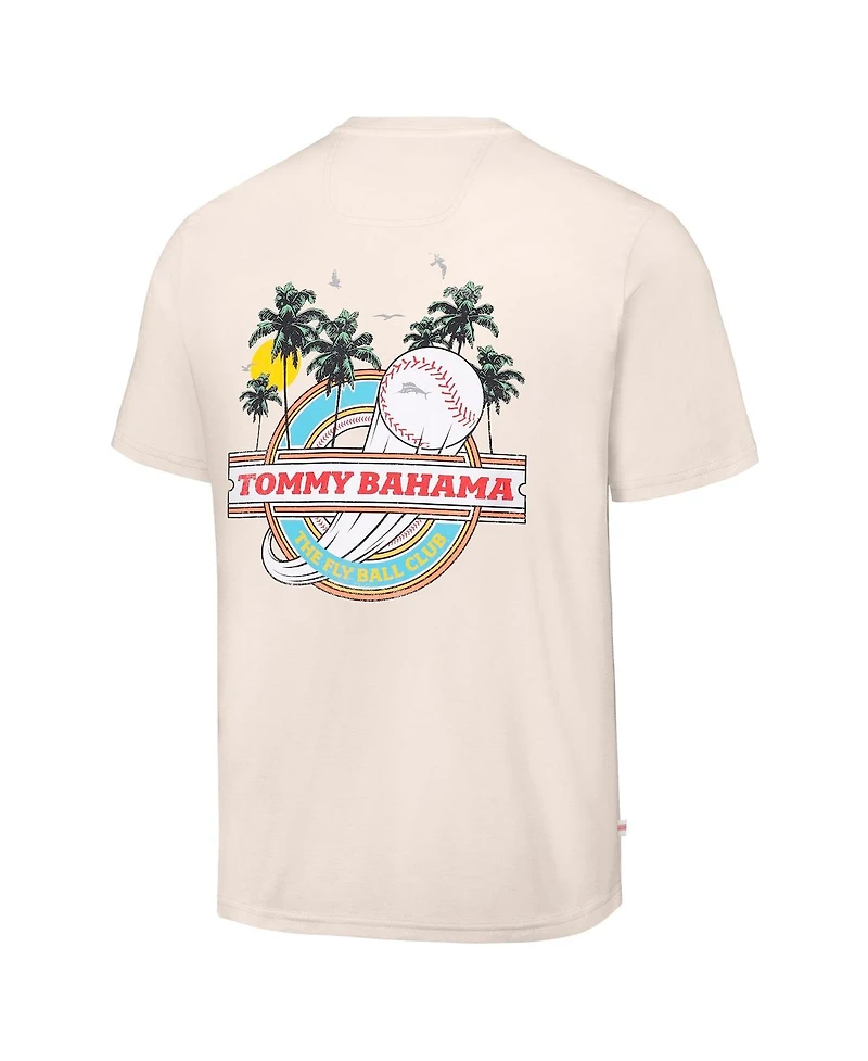 Tommy Bahama Men's Cream Philadelphia Phillies Fly Ball Club T-Shirt