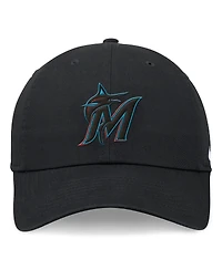 Nike Men's Black Miami Marlins Club Adjustable Hat