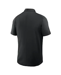 Nike Men's Black Iowa Hawkeyes Primetime Victory Primary Logo Performance Polo Shirt