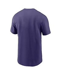 Nike Men's Purple Clemson Tigers Campus Local T-Shirt