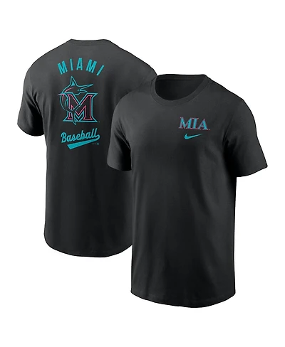 Nike Men's Black Miami Marlins 2025 City Connect T-Shirt