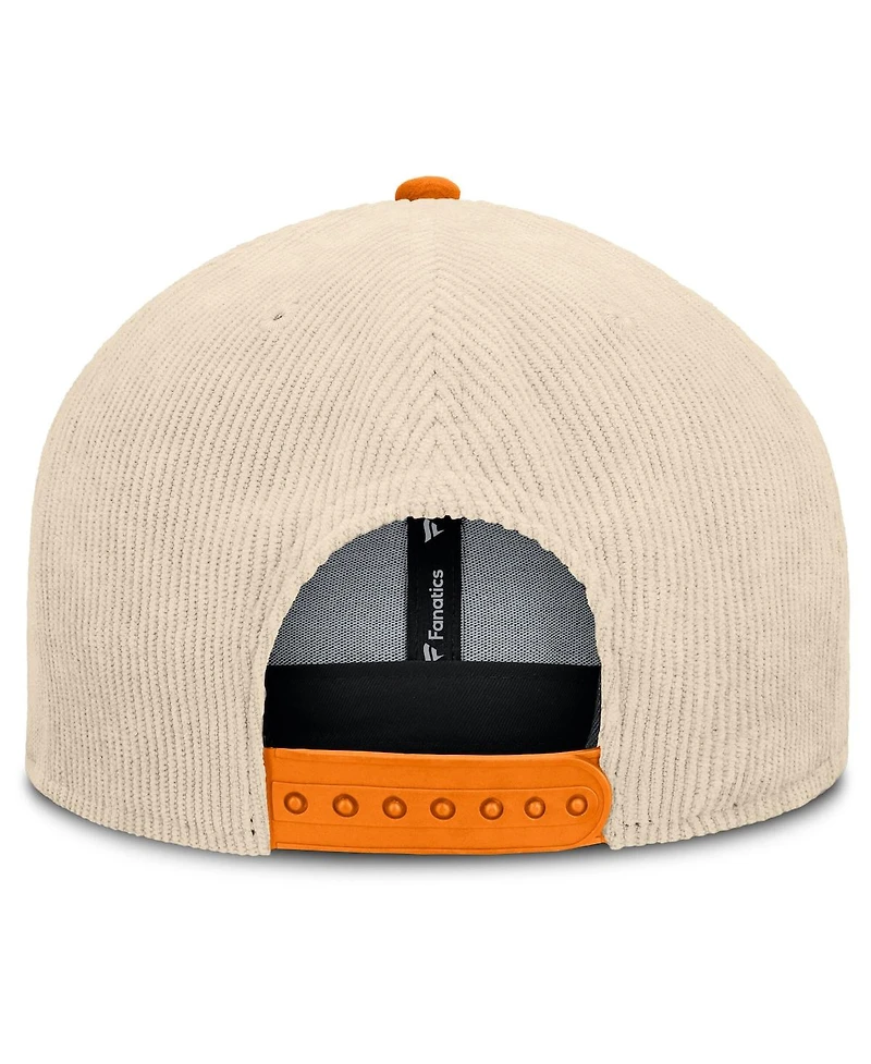 Fanatics Men's Tan Tennessee Volunteers College Catcher Snapback Hat