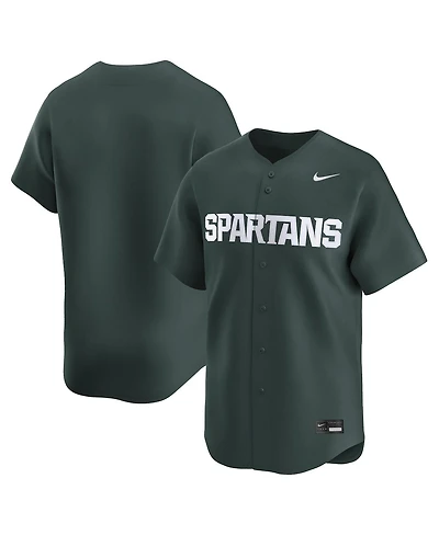 Nike Men's Green Michigan State Spartans College Limited Baseball Jersey
