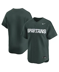 Nike Men's Green Michigan State Spartans College Limited Baseball Jersey