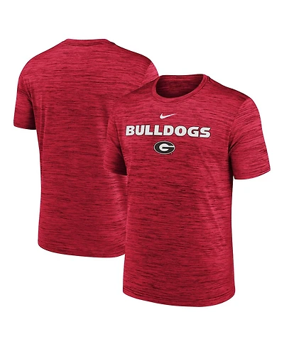 Nike Men's Red Georgia Bulldogs 2025 Sideline Velocity Performance T-Shirt