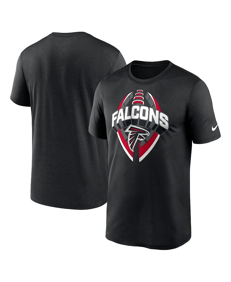 Nike Men's Black Atlanta Falcons Legend Icon Performance T-Shirt