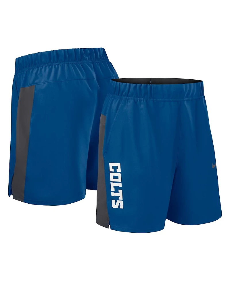 Nike Men's Royal Indianapolis Colts Woven Victory Performance Shorts
