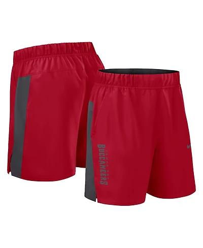 Nike Men's Red Tampa Bay Buccaneers Woven Victory Performance Shorts