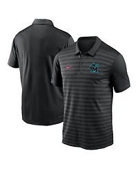 Nike Men's Black Miami Marlins 2025 City Connect Authentic Collection Victory Performance Polo Shirt