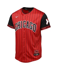 Outerstuff Big Boys and Girls Red/Black Chicago White Sox 2025 City Connect Limited Jersey