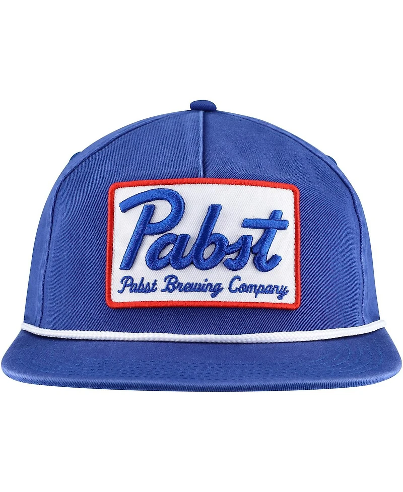 Lids Men's Blue Pabst Blue Ribbon Adjustable with Rope Golfer Hat