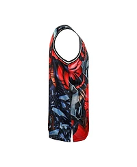 Lids Men's Black Deadpool Comic Big Print Mesh Jersey