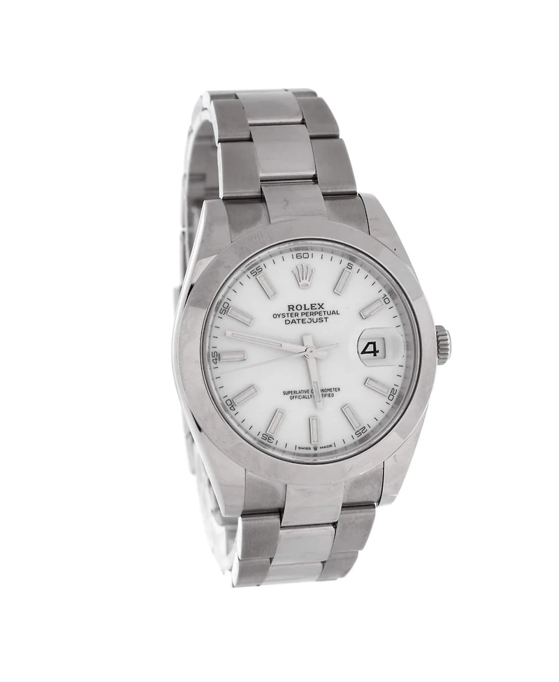 Pre-Owned Rolex Oyster Perpetual Datejust Automatic Watch in Stainless Steel 41mm