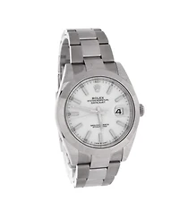 Pre-Owned Rolex Oyster Perpetual Datejust Automatic Watch in Stainless Steel 41mm