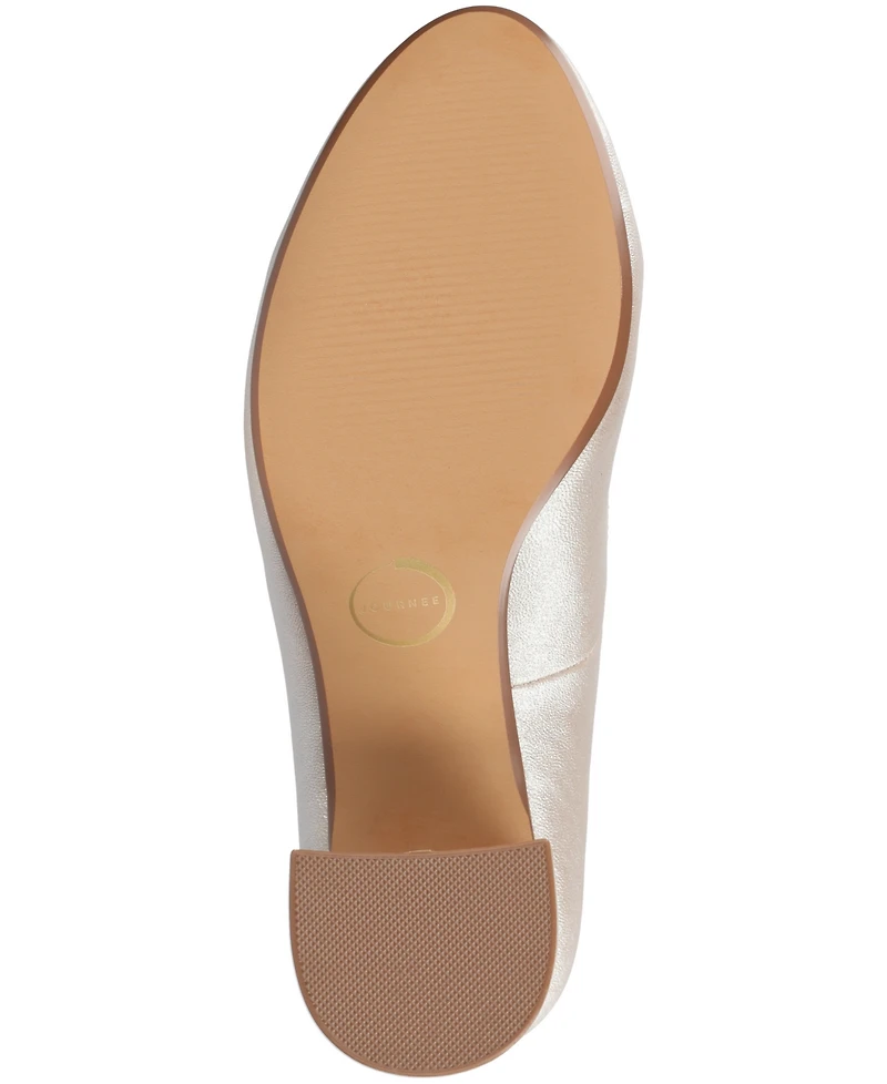 Journee Collection Women's Seraphina Round Toe Pumps