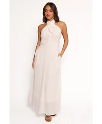 Petal and Pup Women's Betsy Halterneck Maxi Dress
