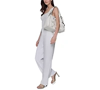 Karl Lagerfeld Paris Luciene Leather Tote Bag