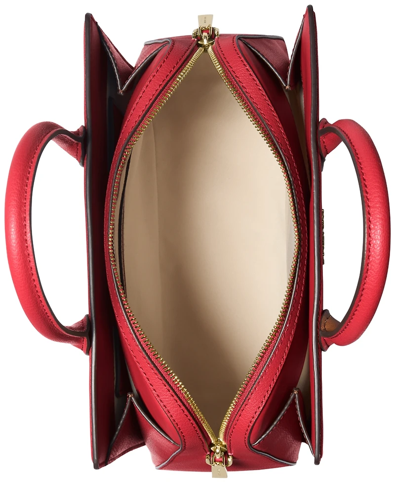Michael Michael Kors Laila Medium Leather Crossbody Satchel