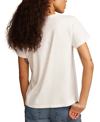Lucky Brand Women's Surf Queen Cotton Classic Crewneck T-Shirt