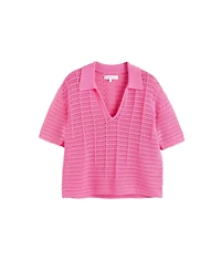 Chinti & Parker Women's Cotton Crochet Shirt