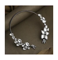 Sohi Rhinestone Collar Necklace