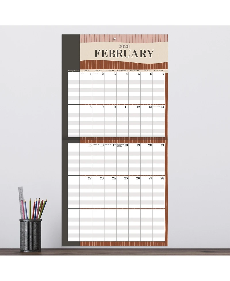 2026 Parent Planner Wall Calendar