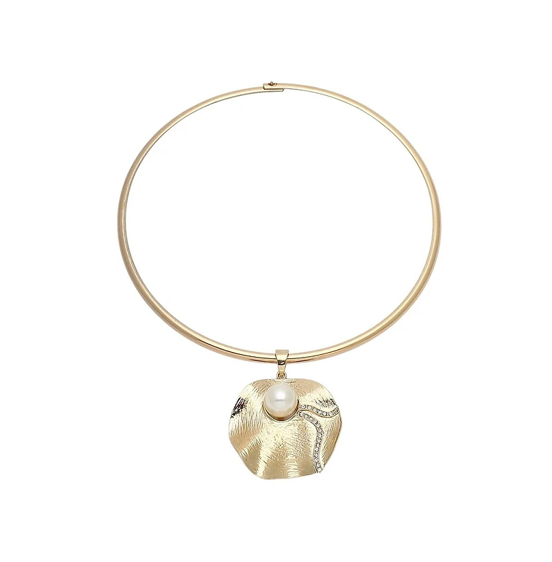 Sohi Gold-Plated Pearl Jewellery Set