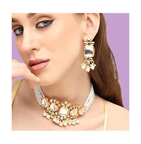Sohi Mirror-Stone Jewellery Set