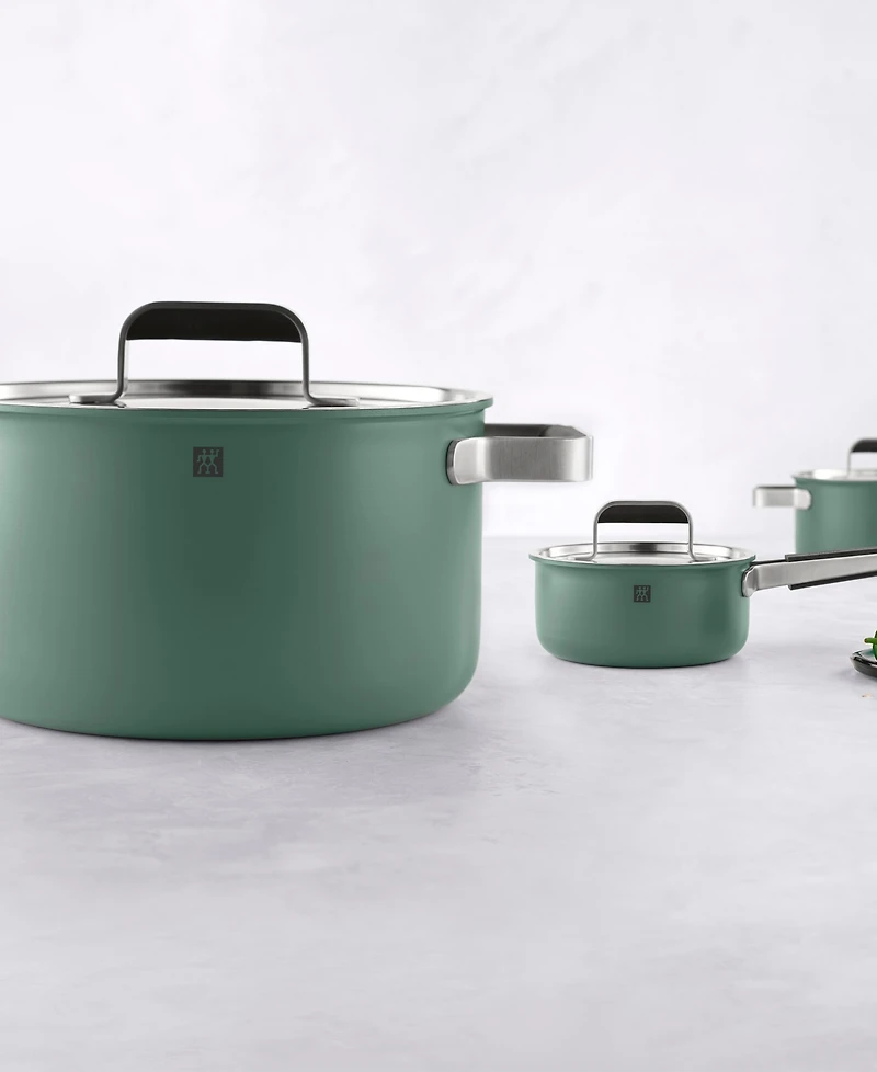 Zwilling Pure Stainless Steel 6-Piece Pot Set
