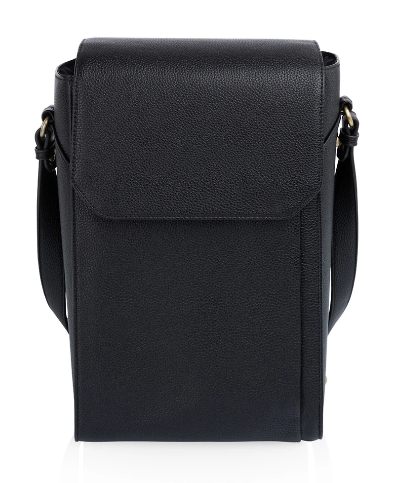 Legacy Barossa Leatherette 2 Bottle Wine Cooler Tote Bag