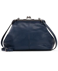 Patricia Nash Medium Sofia Kisslock Leather Bag