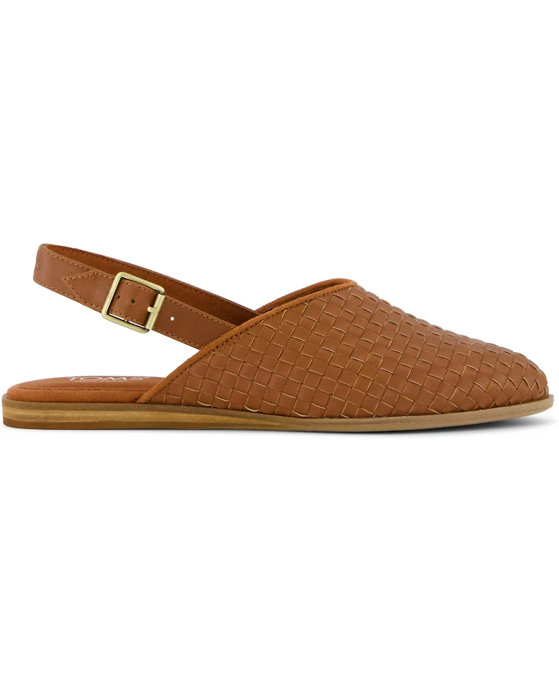 Toms Women's Jade Slingback Pointed Toe Mules