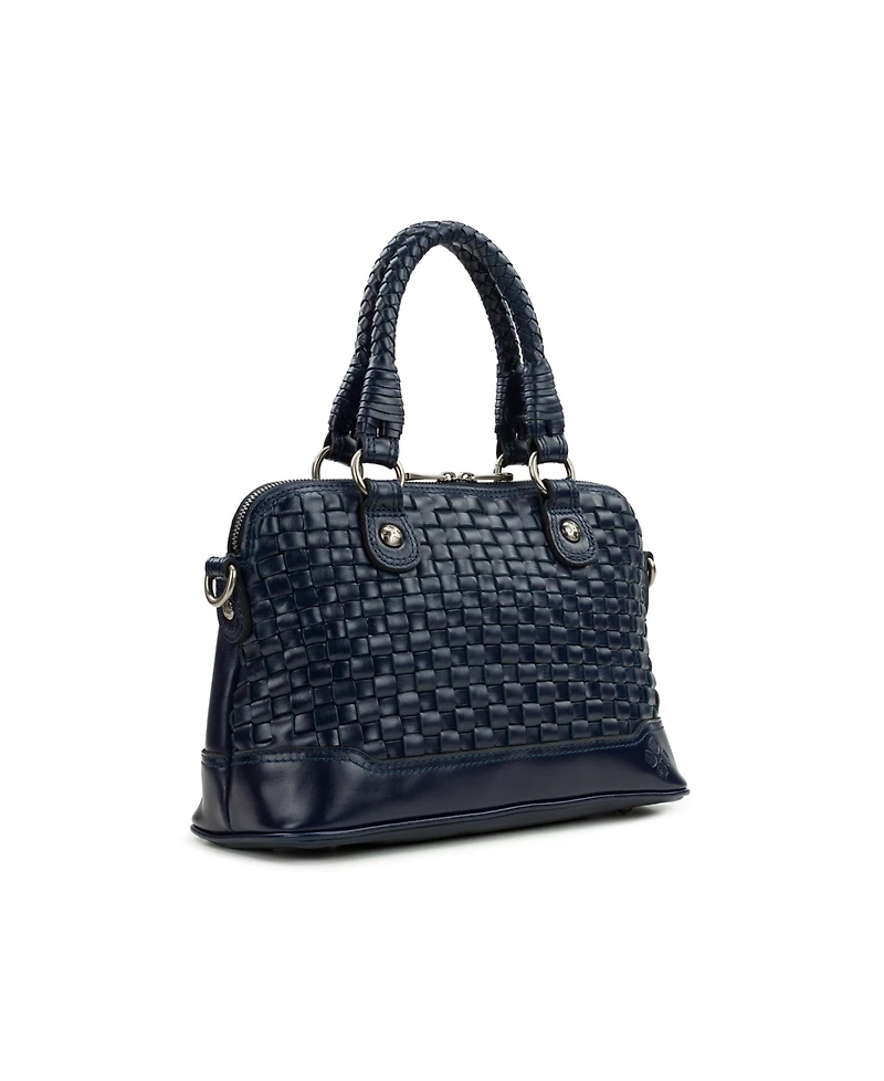 Patricia Nash Woven Emeretta Medium Satchel Bag