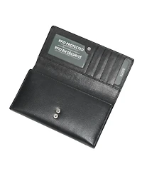 Ladies Large Clutch Wallet w/ Removable Checkbook