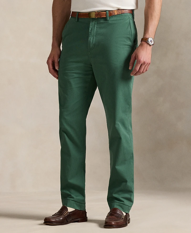 Polo Ralph Lauren Men's Big & Tall Stretch Classic Fit Washed Chino Pants