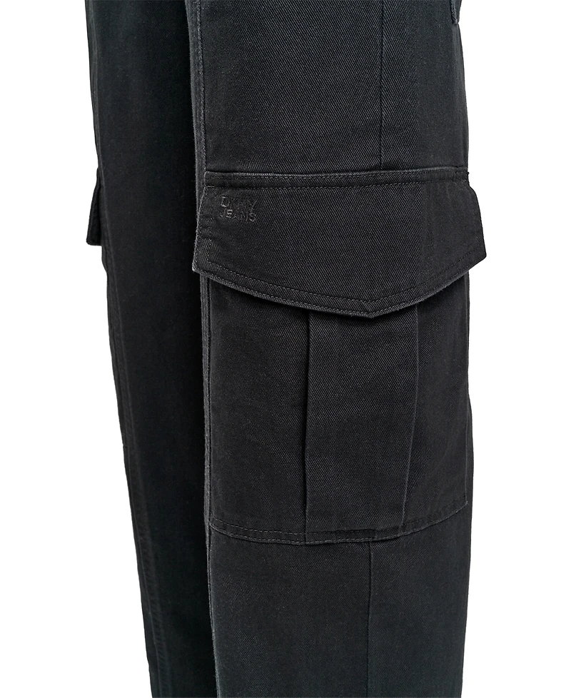 Dkny Jeans Women's High Rise Cotton Cargo