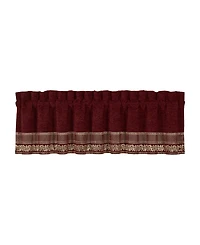 J Queen New York Laurenza Window Straight Valance, 18" x 88"
