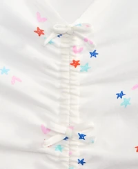 Epic Threads Little & Big Girls Doodle-Print Bow Top, Exclusively at Macy's