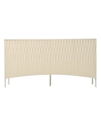 Curved Door Sideboard - Elegant Storage for Living Spaces