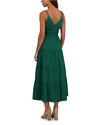Siena Women's Sleeveless V-Neck A-Line Dress