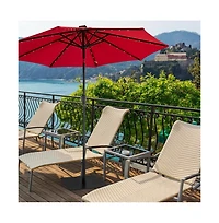 40 lbs Square Umbrella Base Stand with for Backyard Patio
