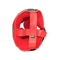 The Champ Boxing Headgear Lightweight, Durable, Adjustable Sparring Gear for Training, Kickboxing, Mma, Muay Thai, Red/Black