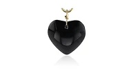 Glass Heart Earring