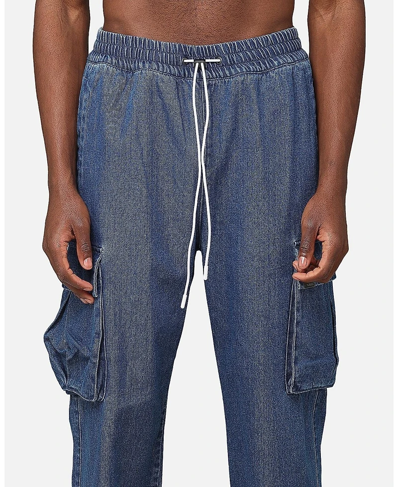 Carre Men's Denim Superior Cargo Joggers