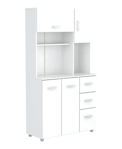 Wooden Kitchen Storage Cabinet for Pantry and Home Organization