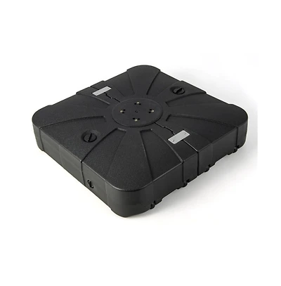 33.5 x 33.5 Inch Fillable Cantilever Umbrella Base with Wheels