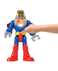 Imaginext Dc Super Friends Superman Insider Exo Suit Robot, 6 Pieces