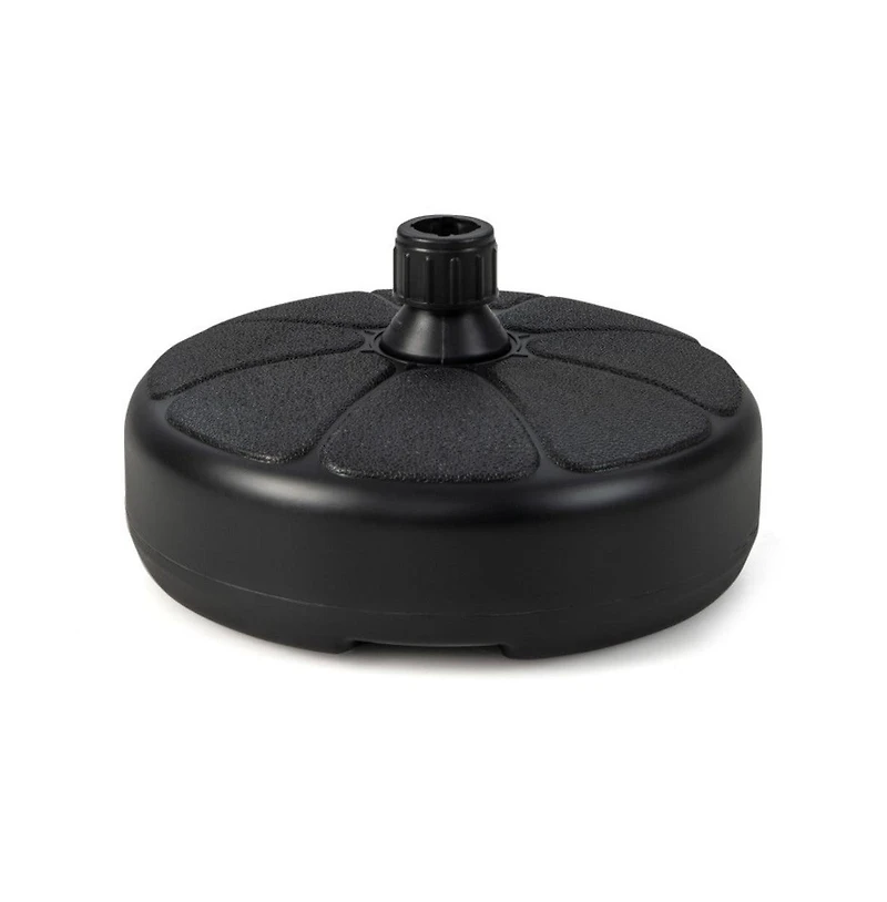 27 lbs Fillable Round Umbrella Base Stand for Yard Garden Poolside